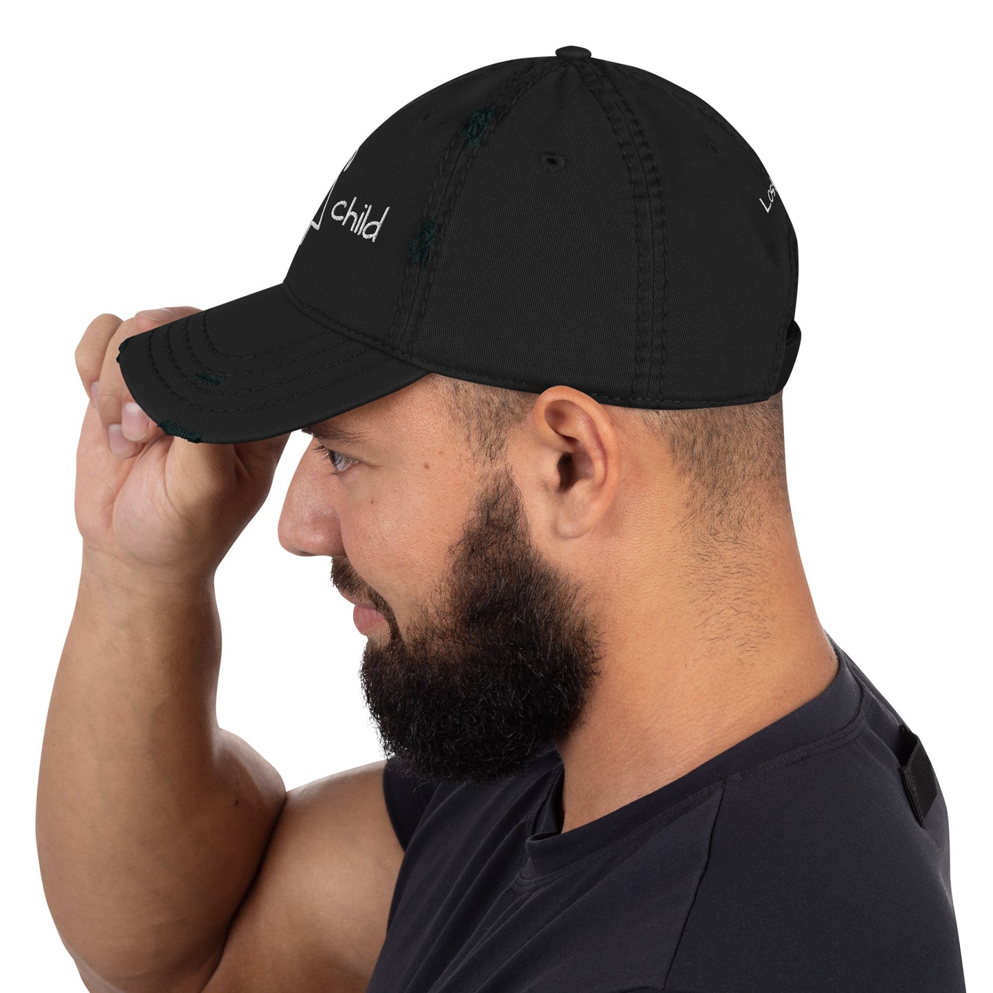LostChild distressed-dad hat