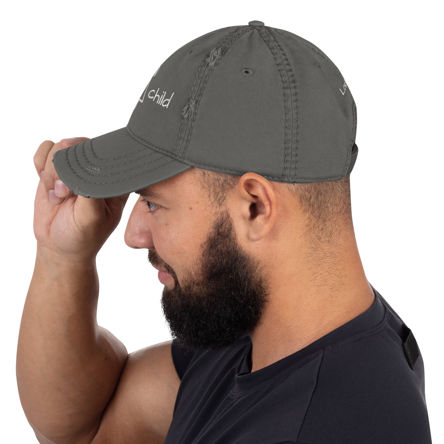 LostChild distressed-dad hat