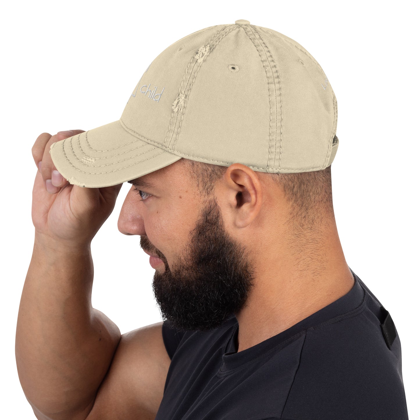 LostChild distressed-dad hat