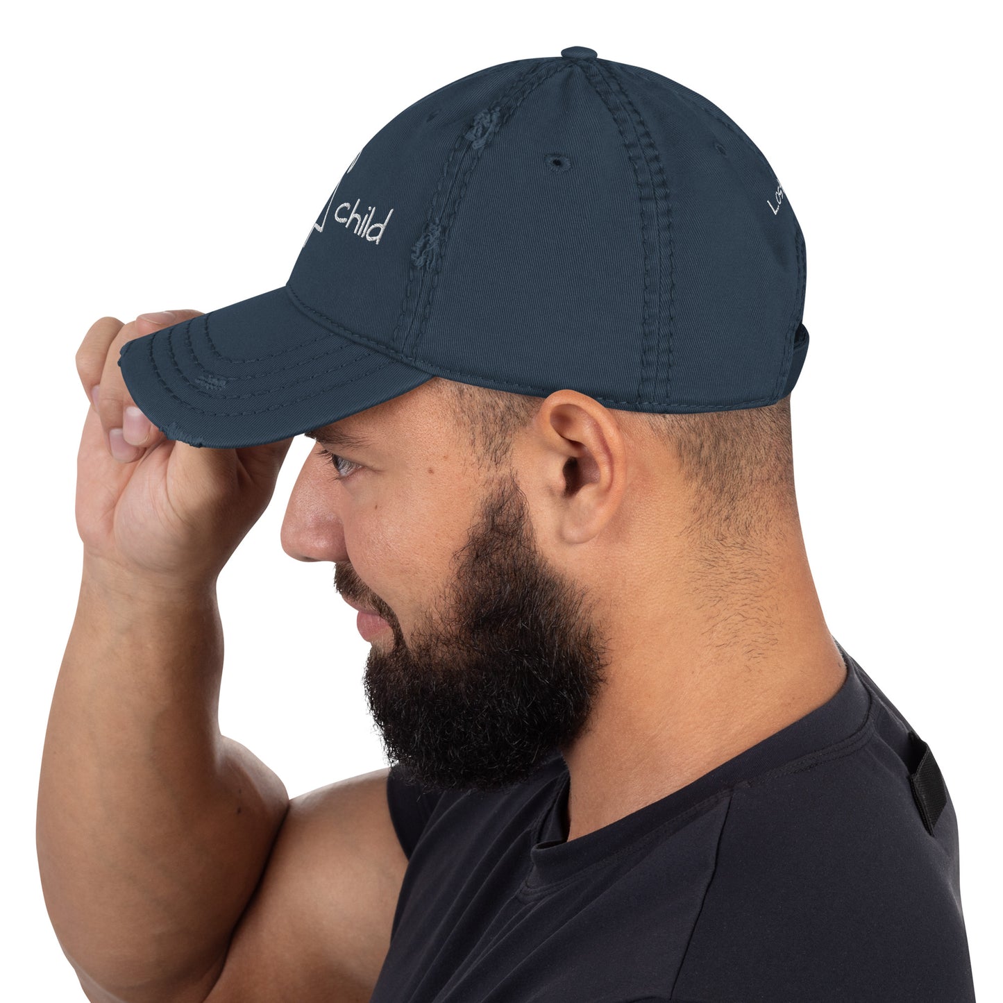 LostChild distressed-dad hat