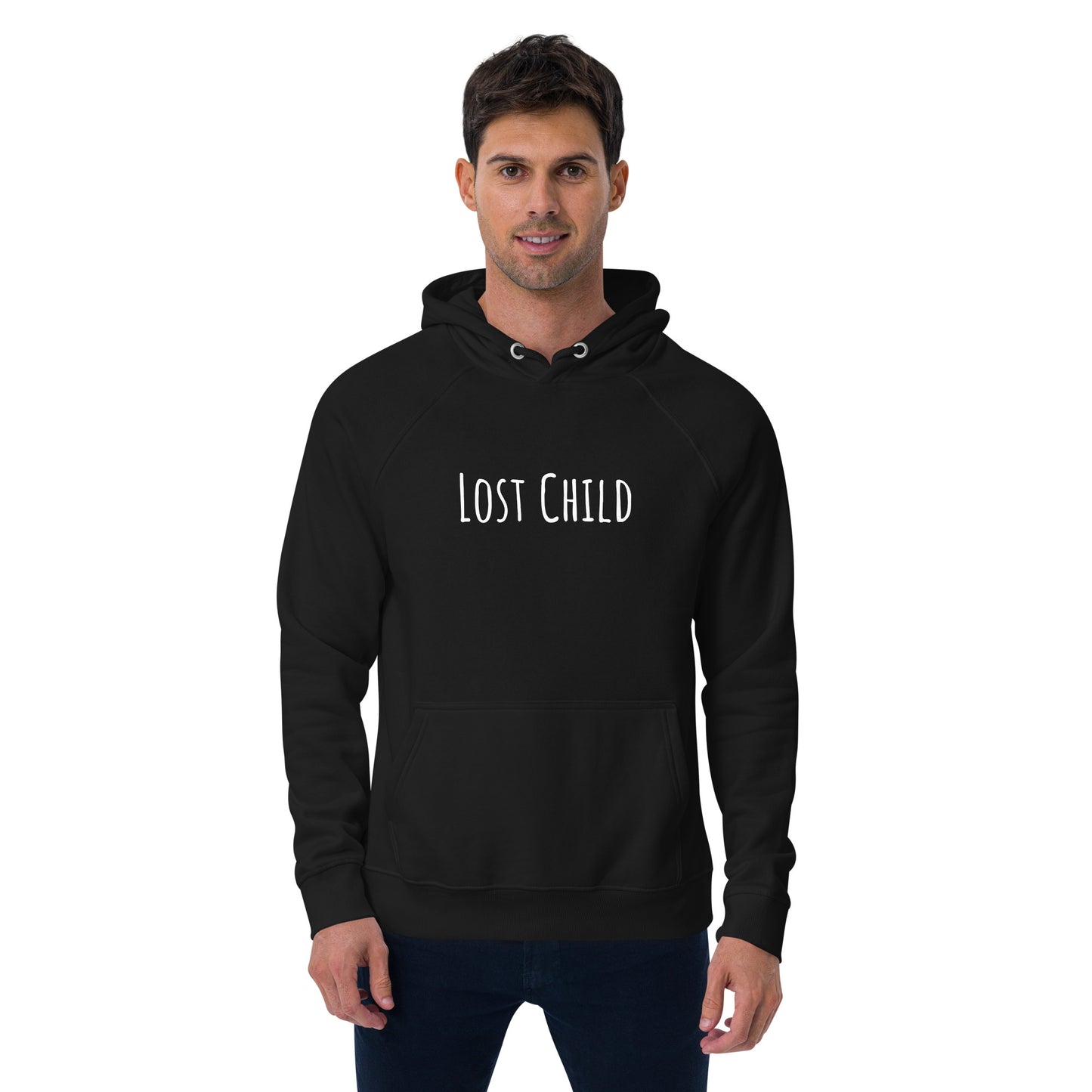 LostChild Unisex eco raglan hoodie