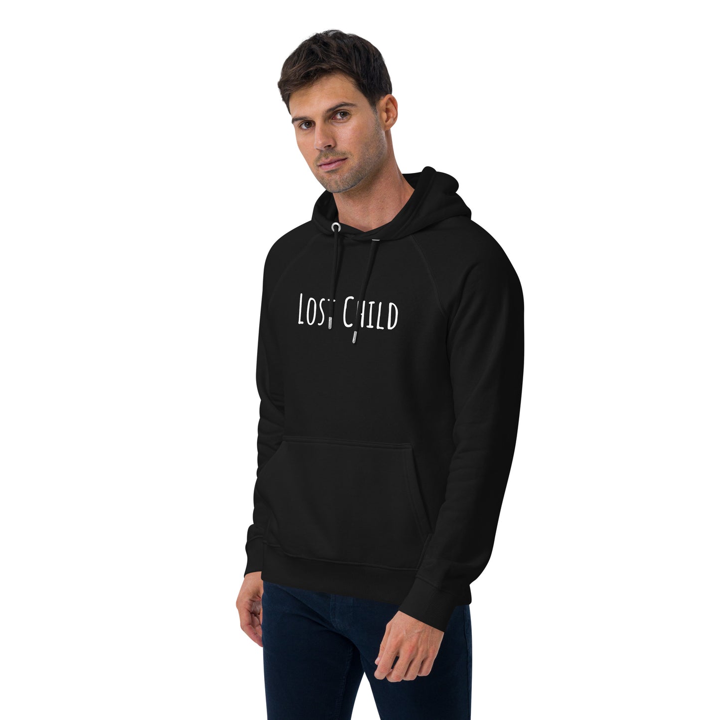 LostChild Unisex eco raglan hoodie