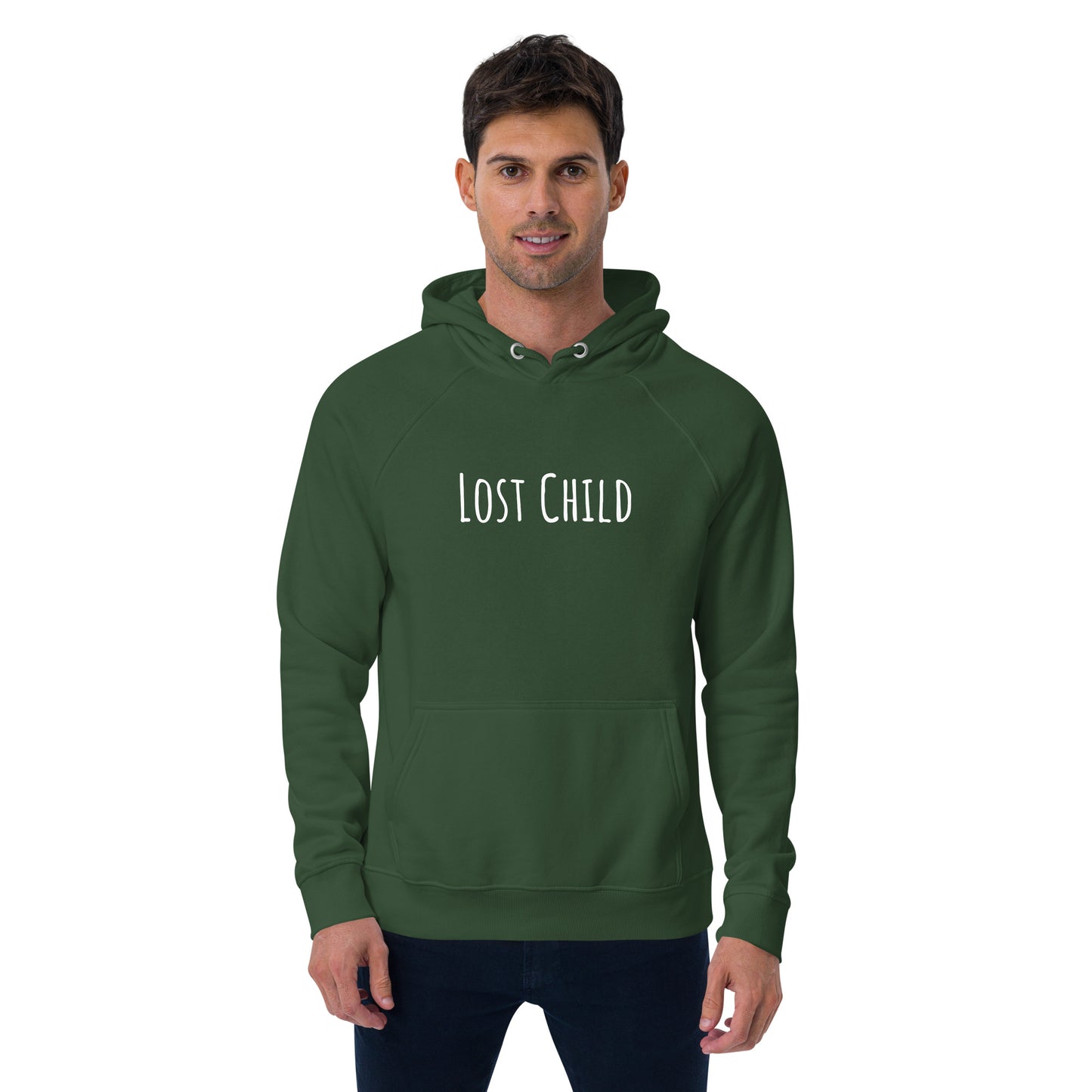 LostChild Unisex eco raglan hoodie