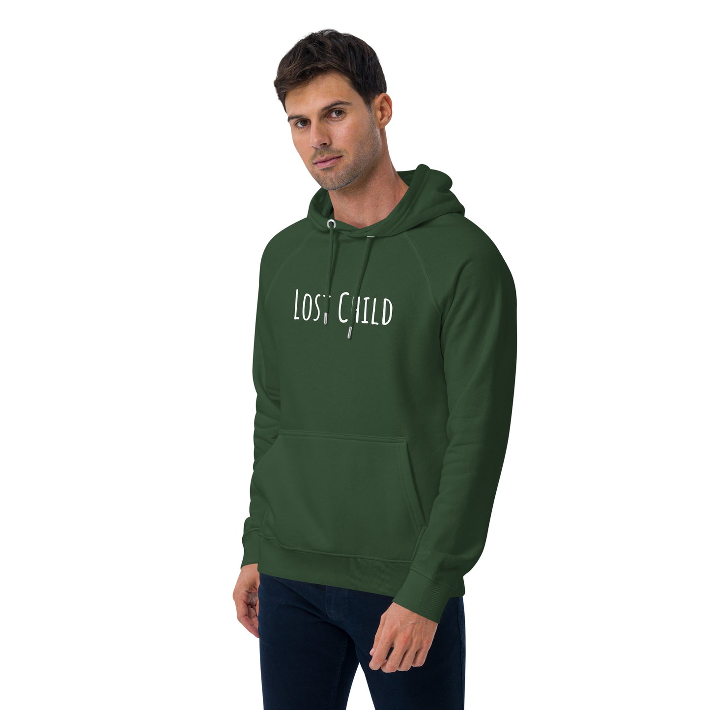 LostChild Unisex eco raglan hoodie