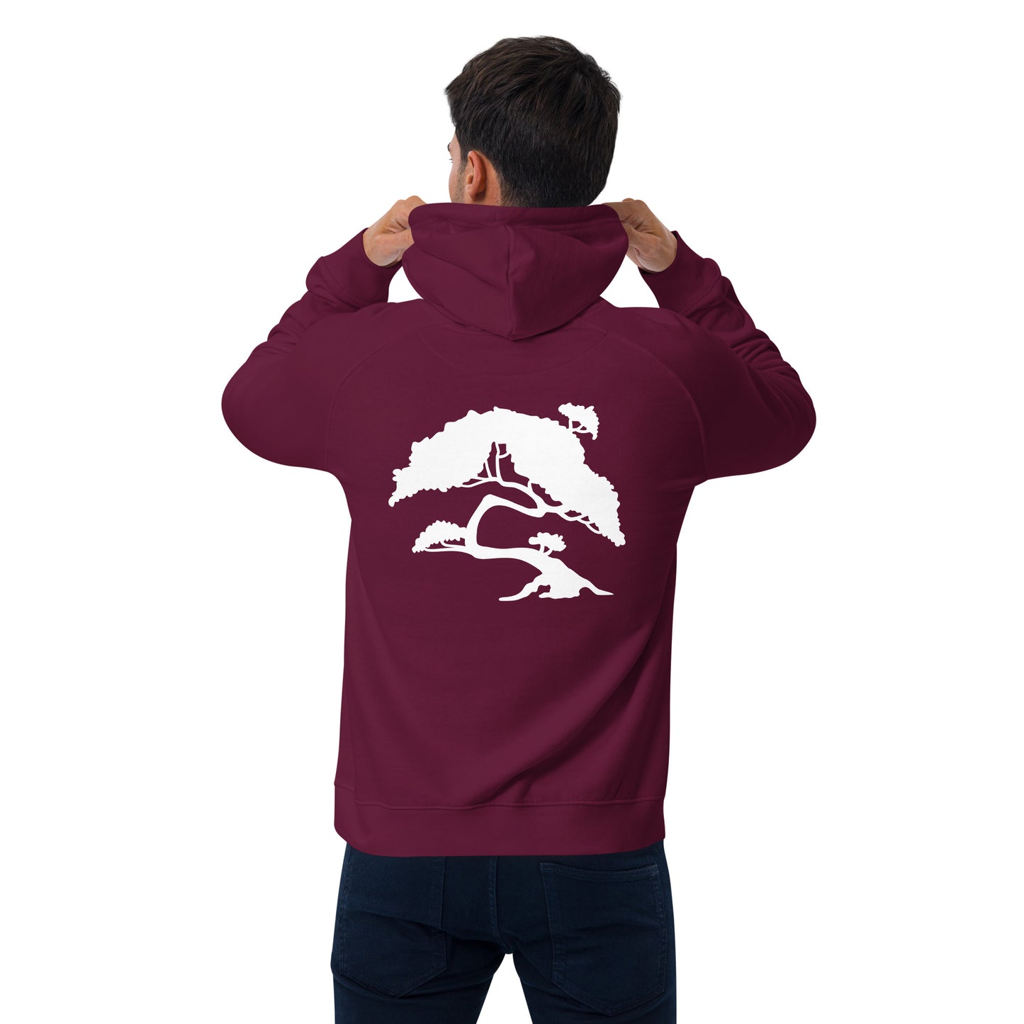 LostChild Unisex eco raglan hoodie