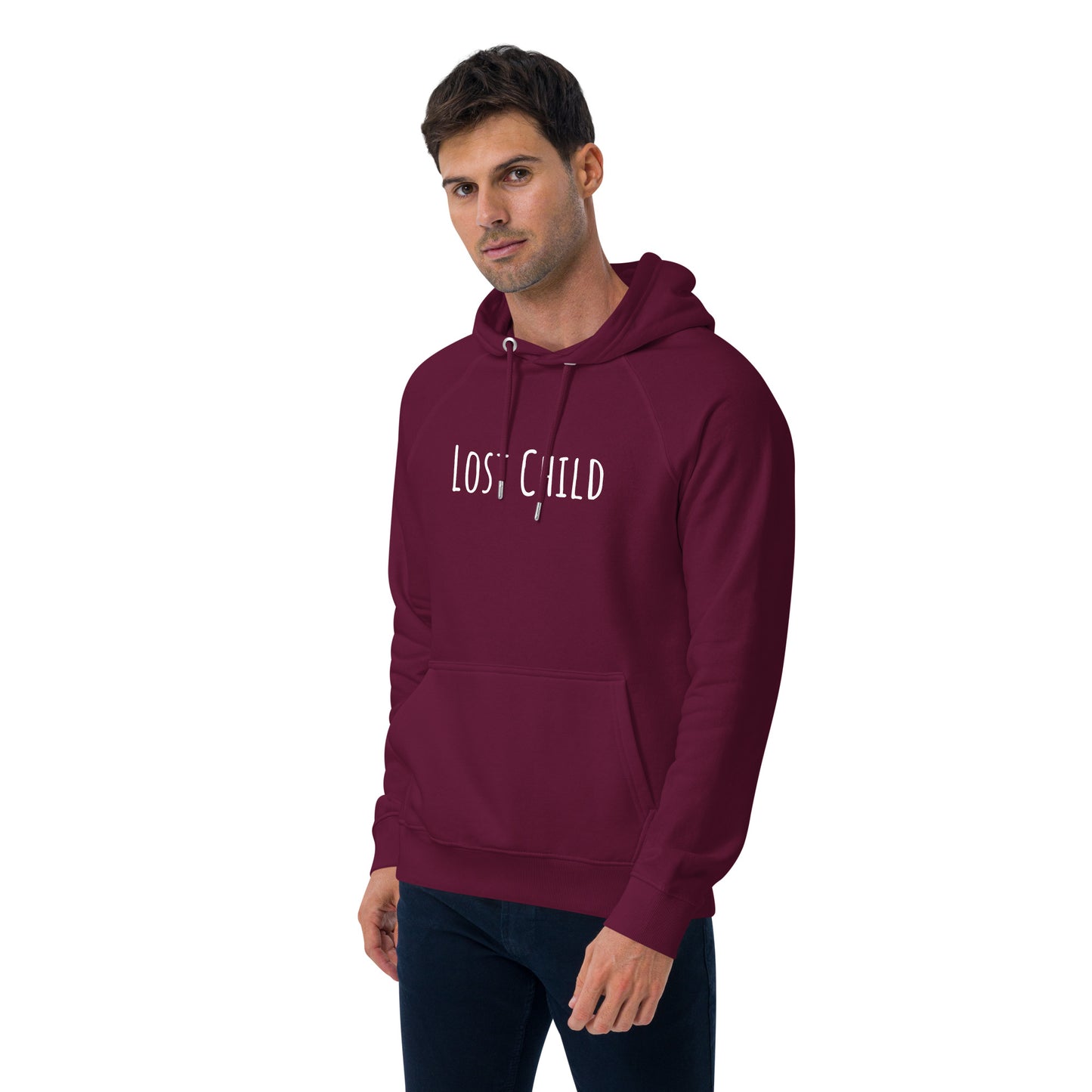 LostChild Unisex eco raglan hoodie