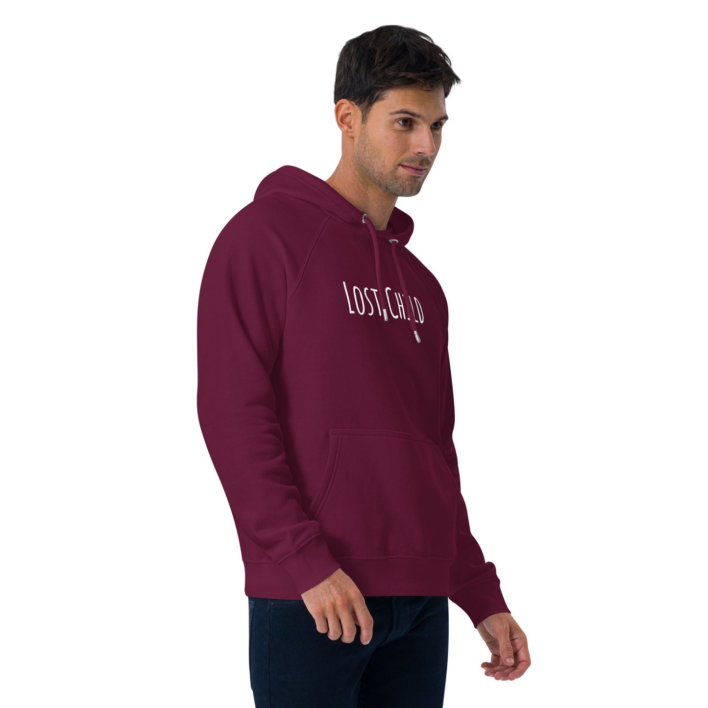 LostChild Unisex eco raglan hoodie