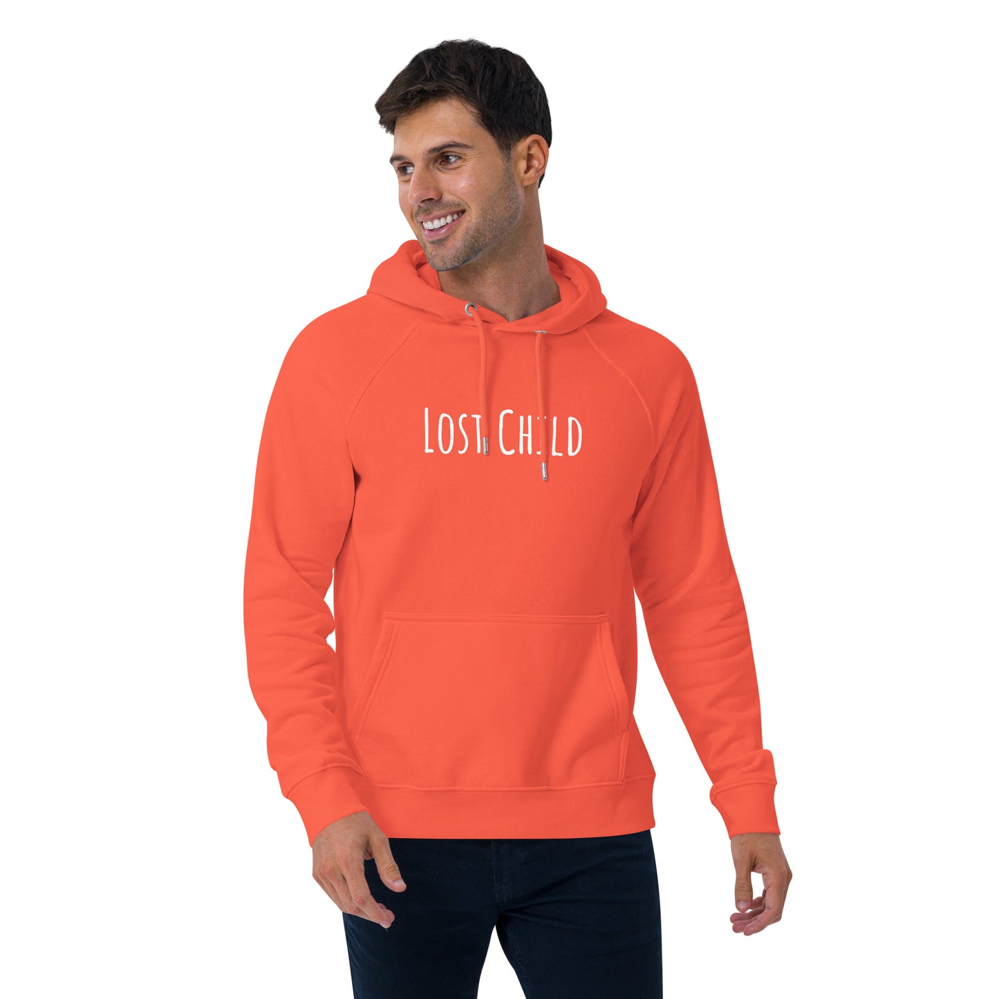 LostChild Unisex eco raglan hoodie