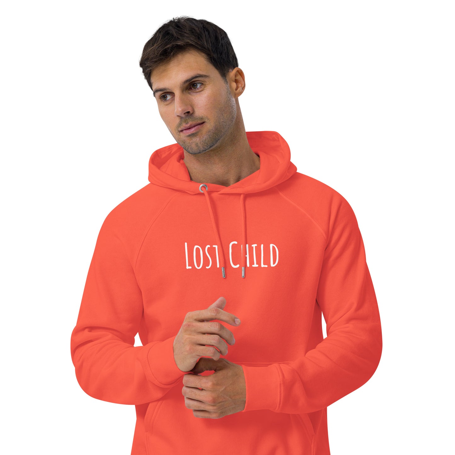 LostChild Unisex eco raglan hoodie
