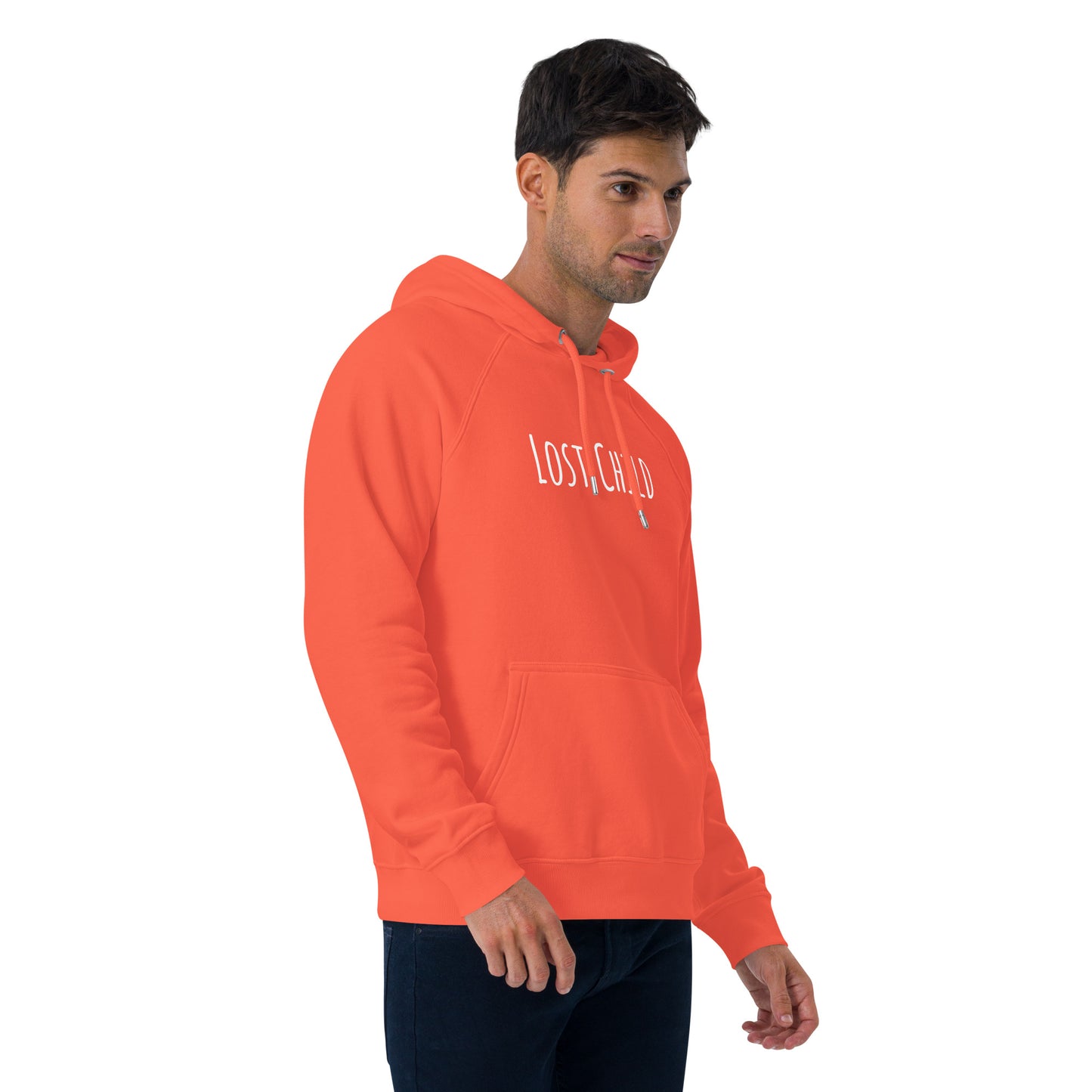 LostChild Unisex eco raglan hoodie