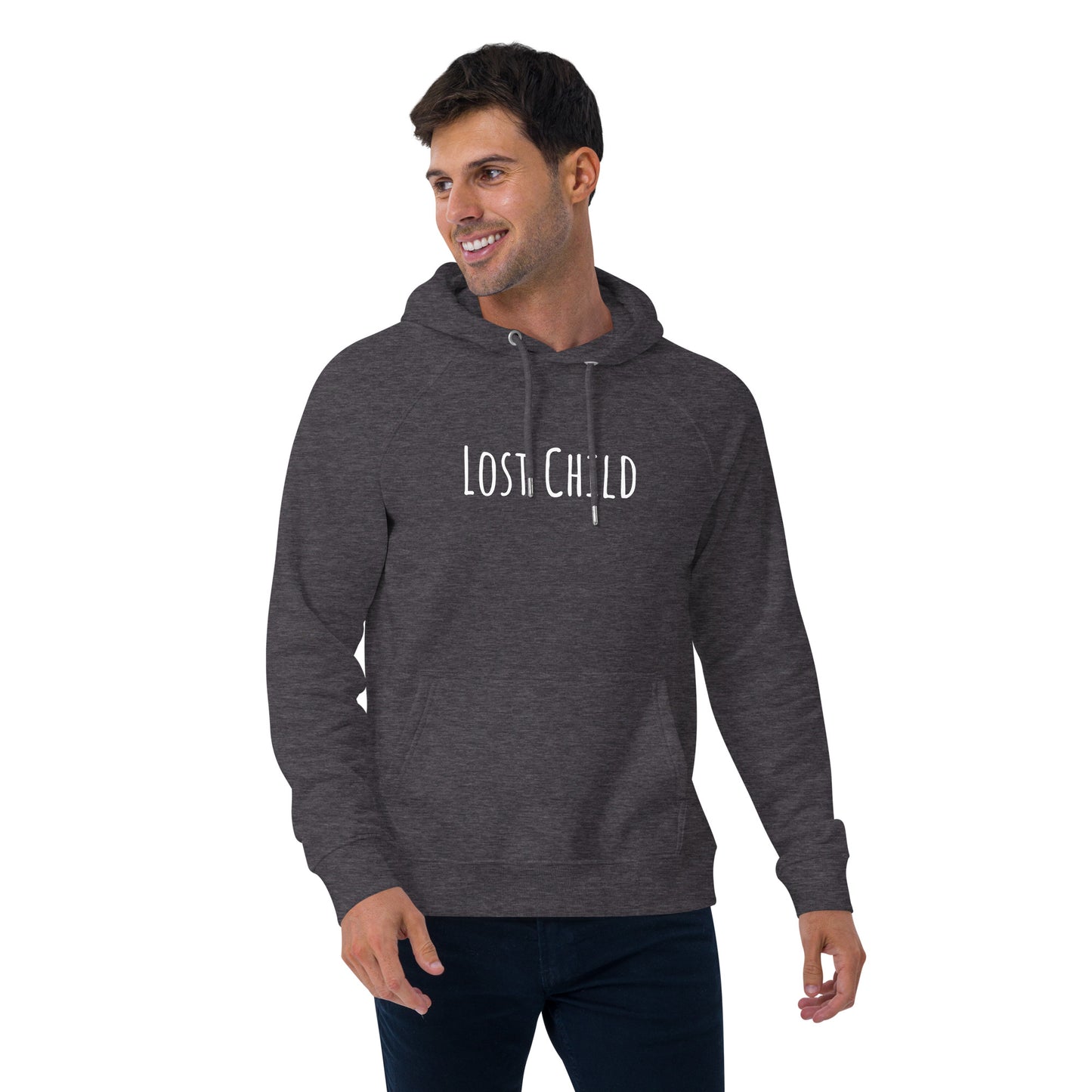 LostChild Unisex eco raglan hoodie