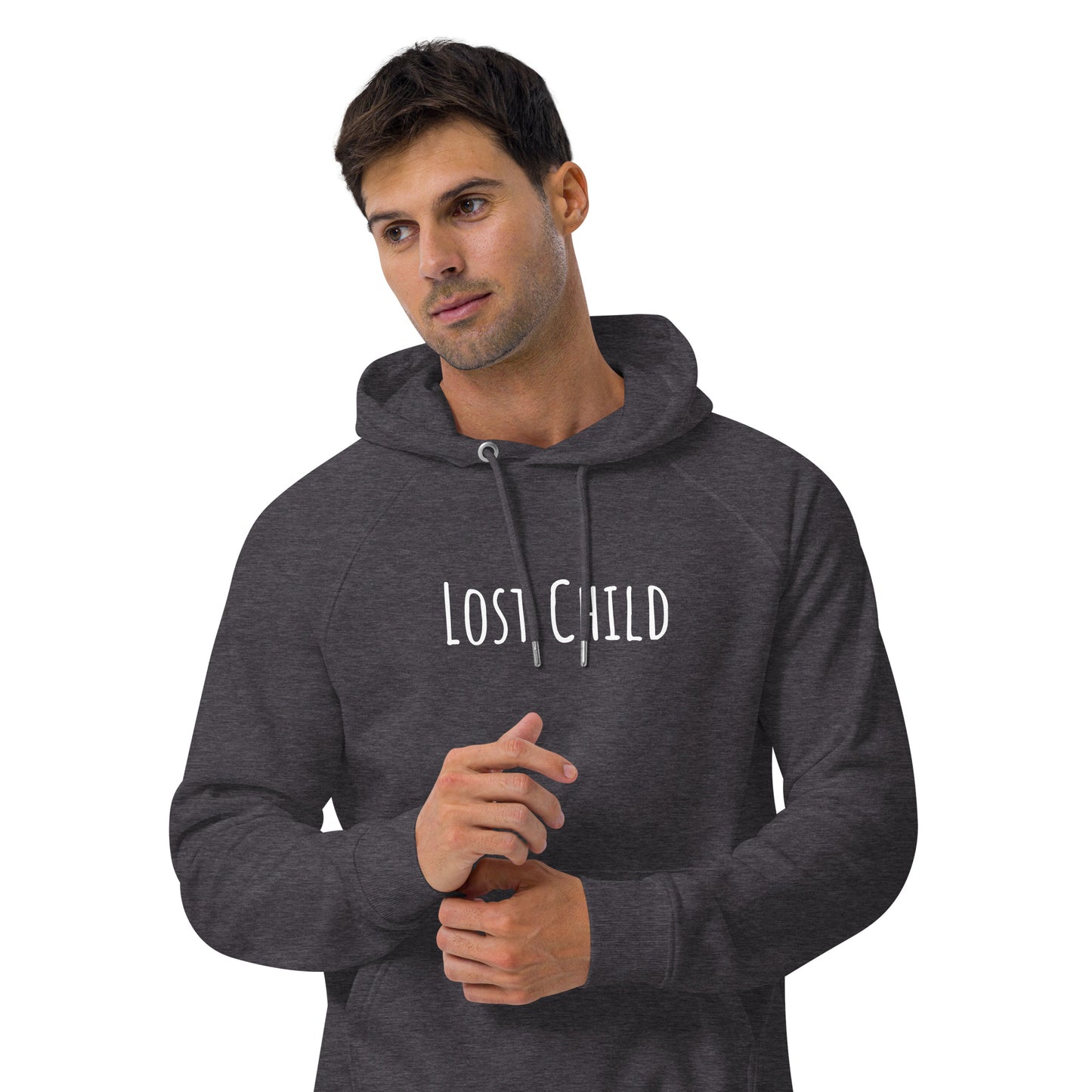 LostChild Unisex eco raglan hoodie