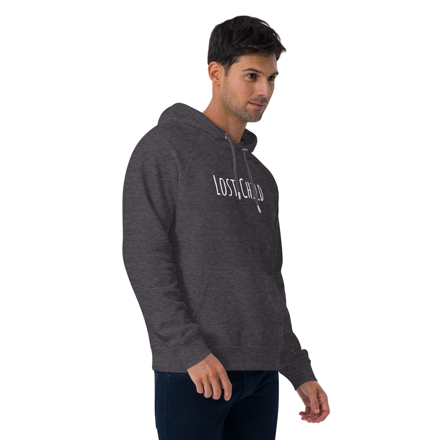 LostChild Unisex eco raglan hoodie