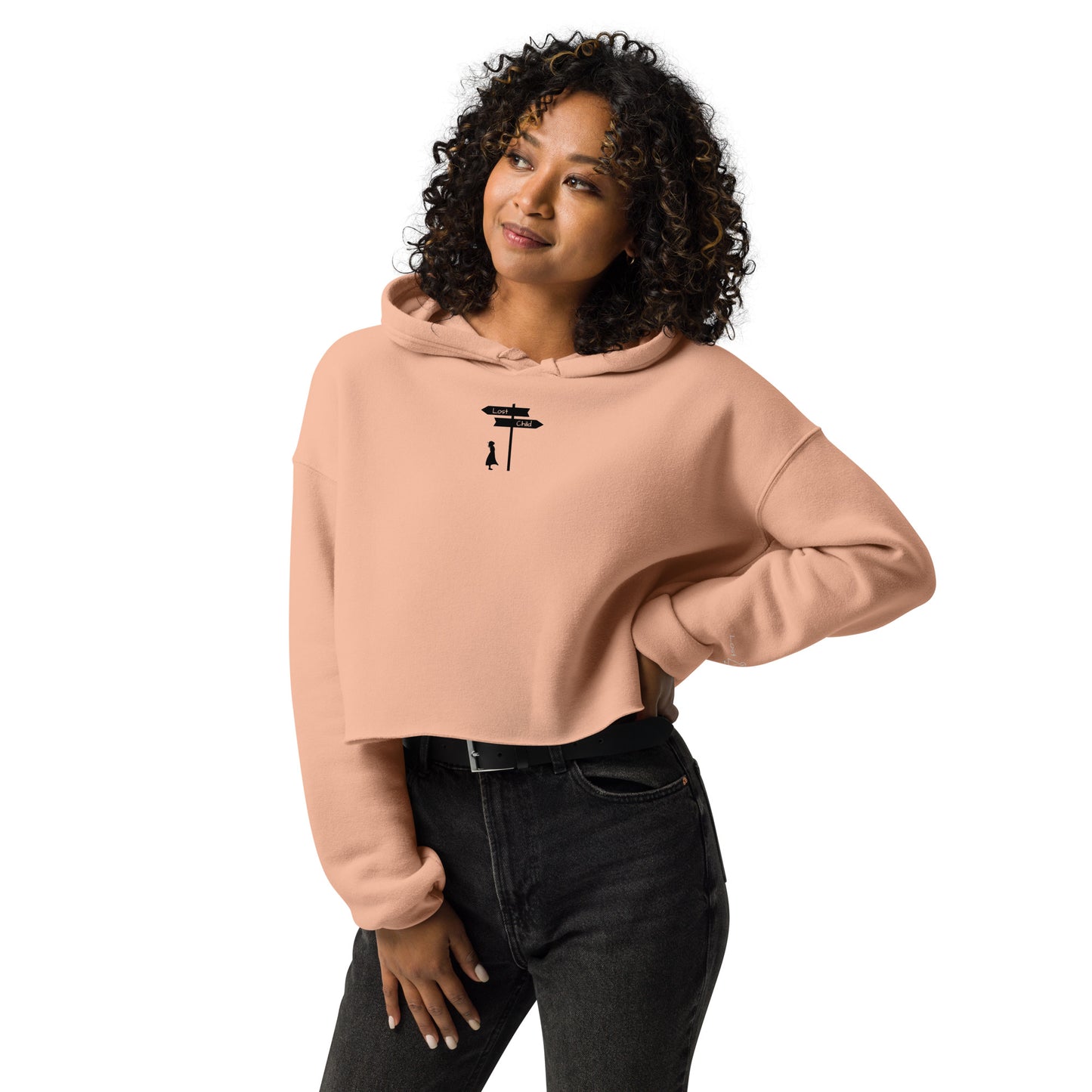 LostChild Crop Hoodie