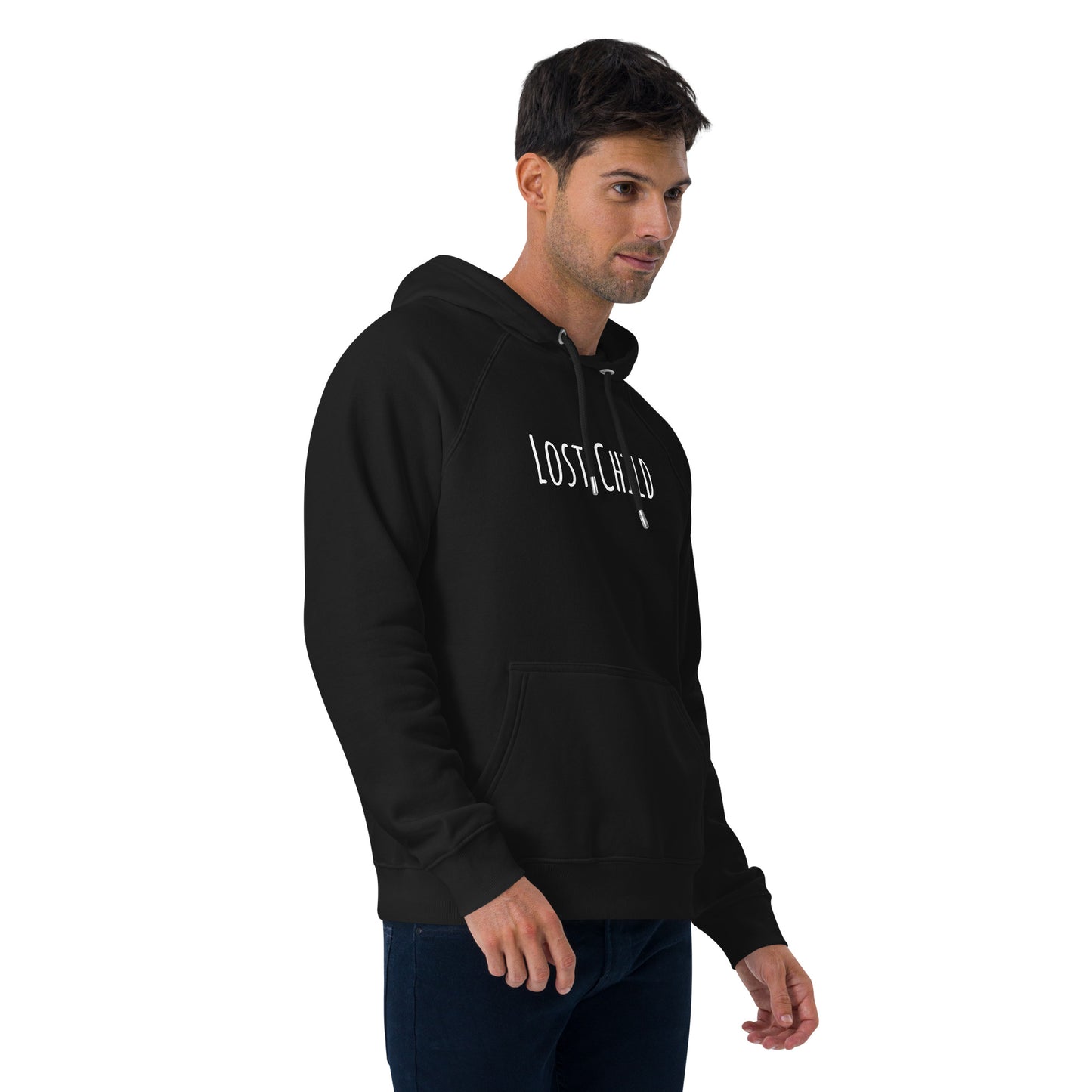 LostChild Unisex eco raglan hoodie